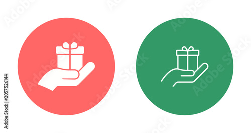 Quadro su tela Party Favors Icon Design