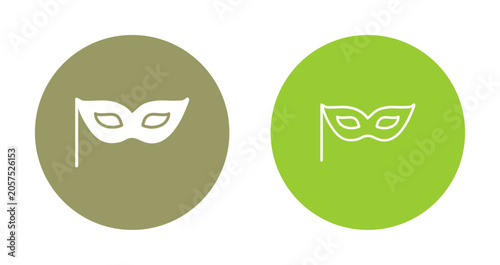 Foto Face Mask Icon Design