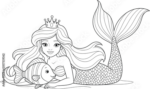 Frog and dragonflies coloring book pages cute animal illustration for kids and adults