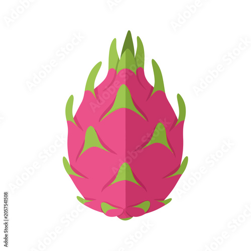 Paper Craft Pink Dragon Fruit Decoration.