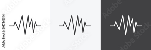 Valokuva Pulse icon set for web