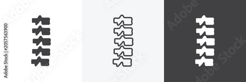 Photos Spine icon set for web
