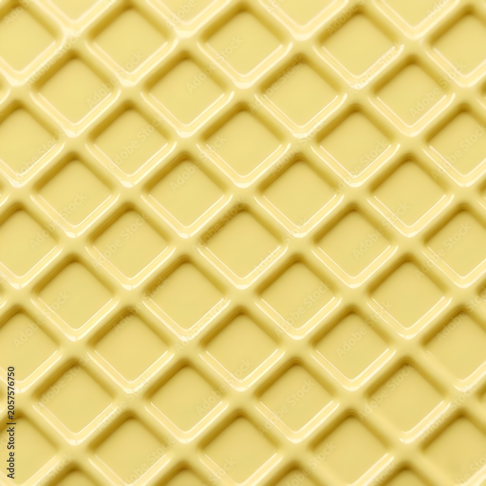 Fototapeta premium 버터색 상아색 연노란색 버터 와플 격자 체크무늬 Butter ivory light yellow butter waffle plaid