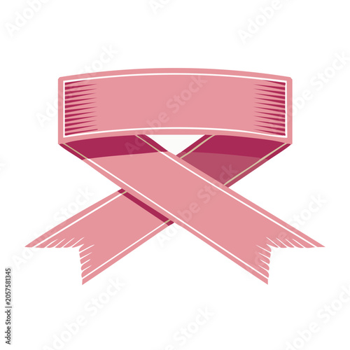 Pink and purple paper airplane vector