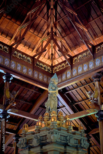 The sculptures of the lavishly decorated cathedral