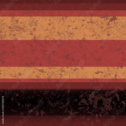 Vintage Distressed Backdrop with Red and Orange Stripes