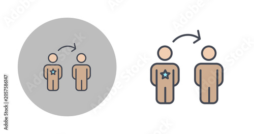 Fotografia Writing Pad Vector Icon