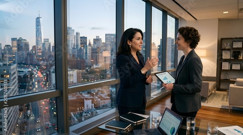 Business Professionals Discussing Growth Plans