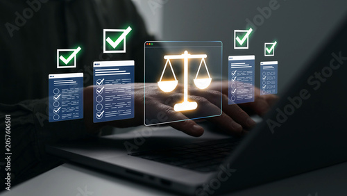 Services and legal consultancy concept.Business legal advice services, justice and law.Professional legal advice and justice services for every legal need.	
