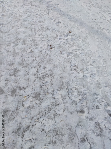 snow on the ground
