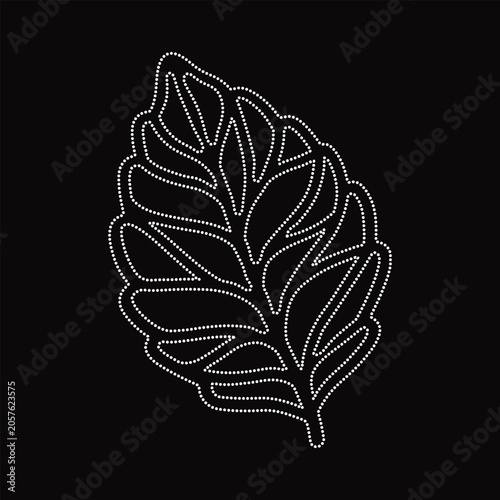 Bild auf Leinwand Rhinestone hotfix 6mm t shirt and others fashion Design