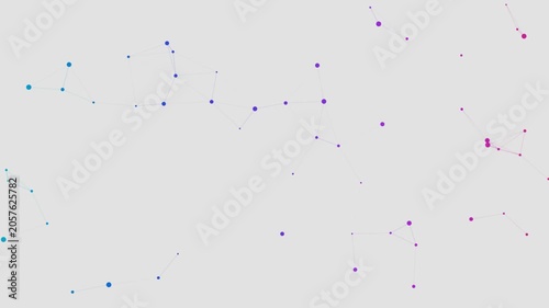 Vibrant and beautiful geometric nodes and lines abstract texture loop footage. Perfect for use as a premium animated backdrop on tech company website landing pages, modern web app home screens