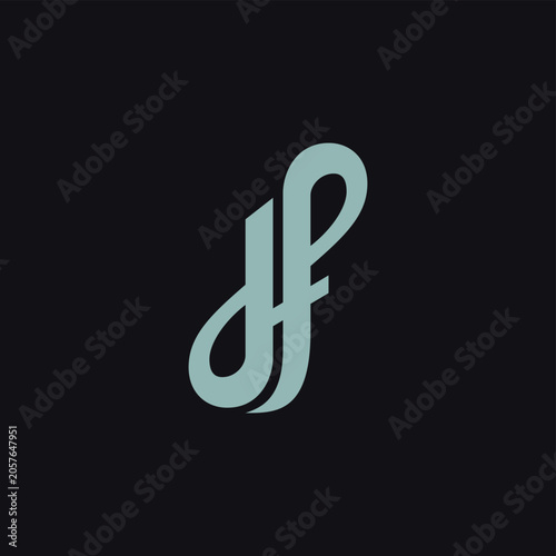 Triple Monogram JHF