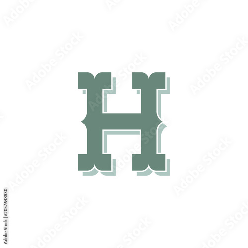 Letter H Classic Sport Logo