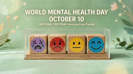 World mental health day emotional spectrum honoring every feeling on october 10