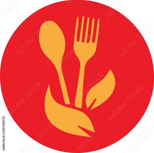 Fork spoon and knife eating utensils.