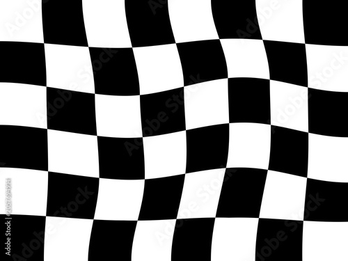 Striking abstract background featuring a flowing black and white wavy checkerboard pattern. Ideal for modern branding, posters, digital media, and bold creative design projects.