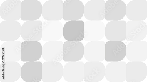 Modern abstract background featuring rounded square tiles arranged in a clean geometric pattern. Perfect for branding, web design, presentations, packaging, and contemporary visual projects.