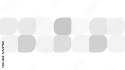 Clean abstract background featuring rounded square tiles in soft gray and white tones. Ideal for branding, presentations, websites, packaging, and modern design projects.