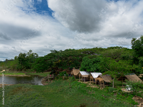 The reservoir in Mae Tha District, Lamphun Province, in northern Thailand, is becoming a popular tourist destination.