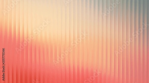 Soft abstract background with vertical wavy lines in warm red and peach gradient color transitions