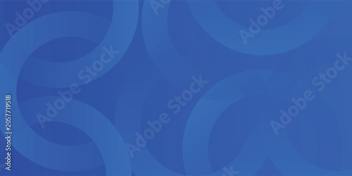 Blue gradient abstract circle shape background vector design