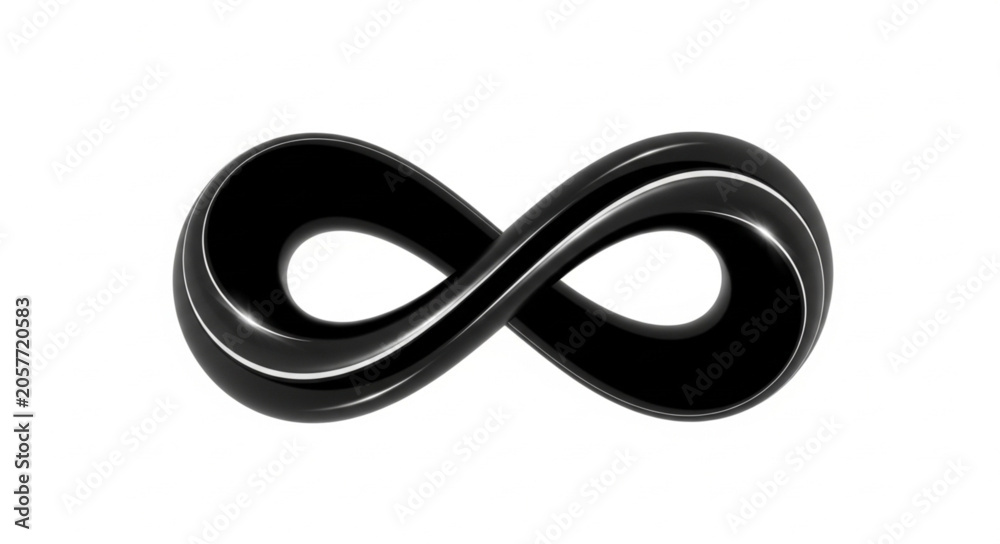 Naklejka premium black and white abstract shape