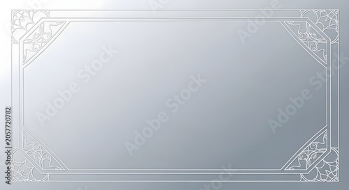 abstract background with bordar