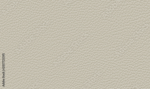 Beige leather texture background, seamless cream faux leather fabric material close up