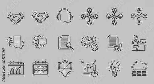 set of vector icons for your design