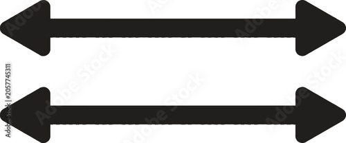 Φωτογραφία Bidirectional arrows icon set high quality png eps and jpg for graphic design