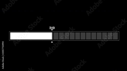 Loading progress bar showing data transfer status at 62 percent