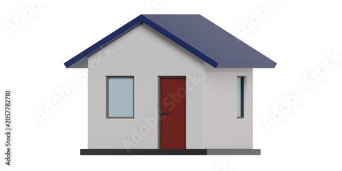 3D Home house object high-resolution High-quality rendering PNG
