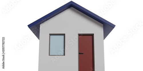 3D Home house object high-resolution High-quality rendering PNG
