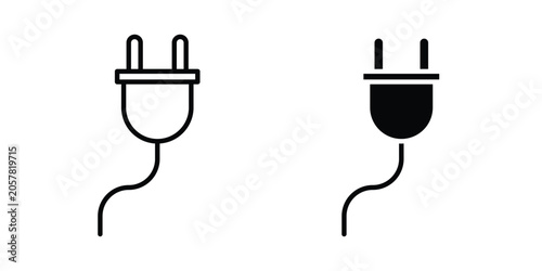 Foto Power plug icon