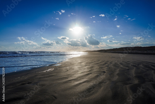 Foto 夕暮れの砂浜