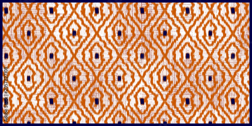 modern geometric chevron and hexagonal with flowers stripe pattern design in vector