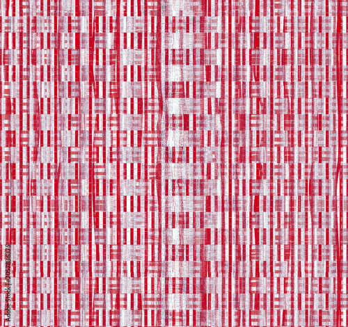 Фотография Multicoloured stripes on fabric herringbone textured seamless pattern trendy fas
