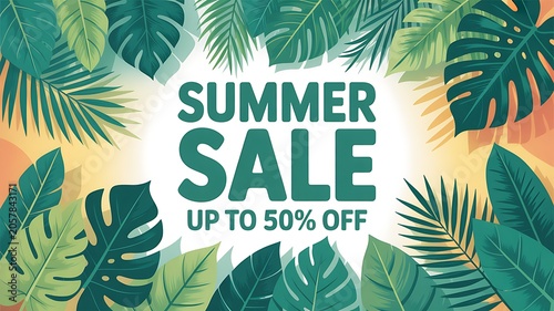 summer sale poster