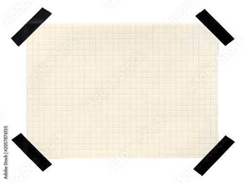 Blank note paper on a clipboard with pen and pencil for office, school, and business writing tasks