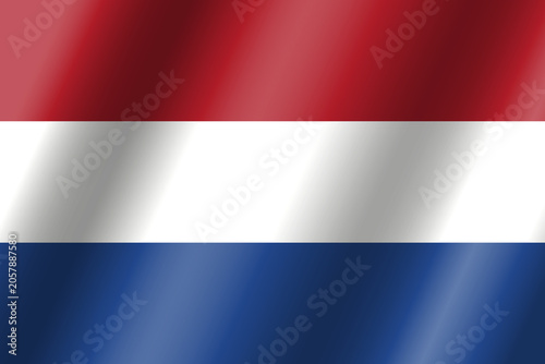 Obraz na plátně Флаг Нидерландов(2х3)(V1)Official national flag of the Netherlands