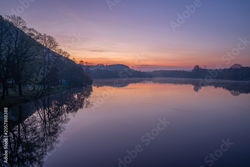 Ruhr river close to Hagen, North Rhine Westphalia, Germany