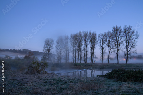 Ruhr river close to Wetter, North Rhine Westphalia, Germany