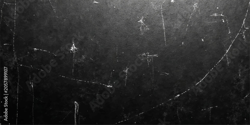 Tableau sur toile Black and white abstract grunge night sky with clouds, smoke, fog, and industria