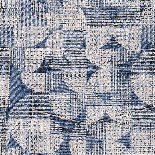 artistic abstract all over pattern design hand drawn trendy vintage retro abstract geometric brush organic natural nature textured patterns seamless design vector