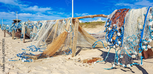redes de pescadores em Florianópolis