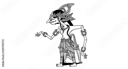Φωτογραφία Fantasy creature with dragon head.
