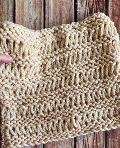 hand knit neck warmer cowl knitting 