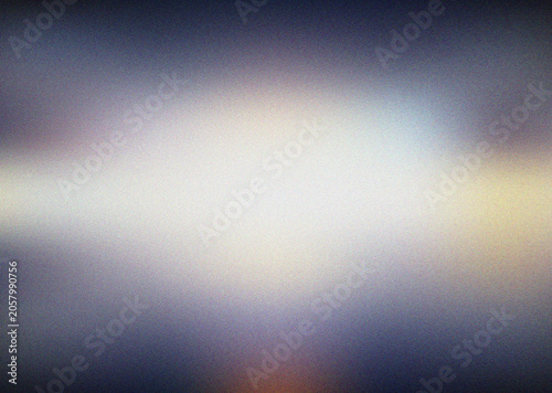 Foto Dramatic glowing light band amidst deep blue and purple tones with a fine textur