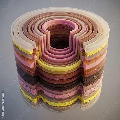 Colorful striped plastic cup with lid and straw on white surface striped cup colorful cup